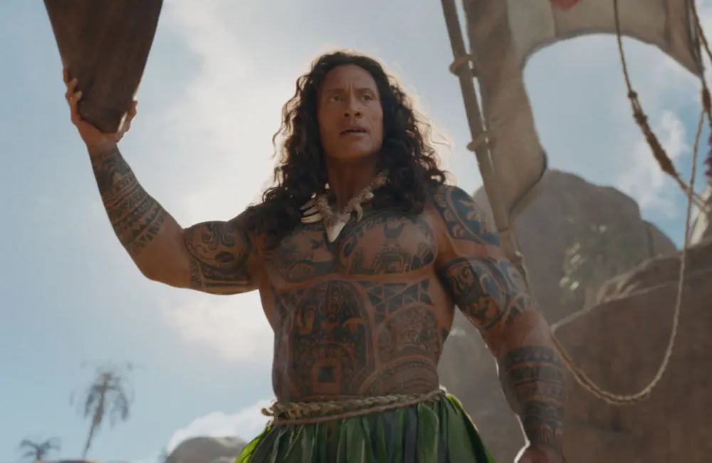 'Verstörend': Dwayne 'The Rock' Johnsons Kinder waren überrascht von seinem 'Moana'-Look