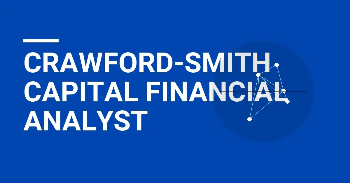 Crawford-Smith Capital Financial Analyst