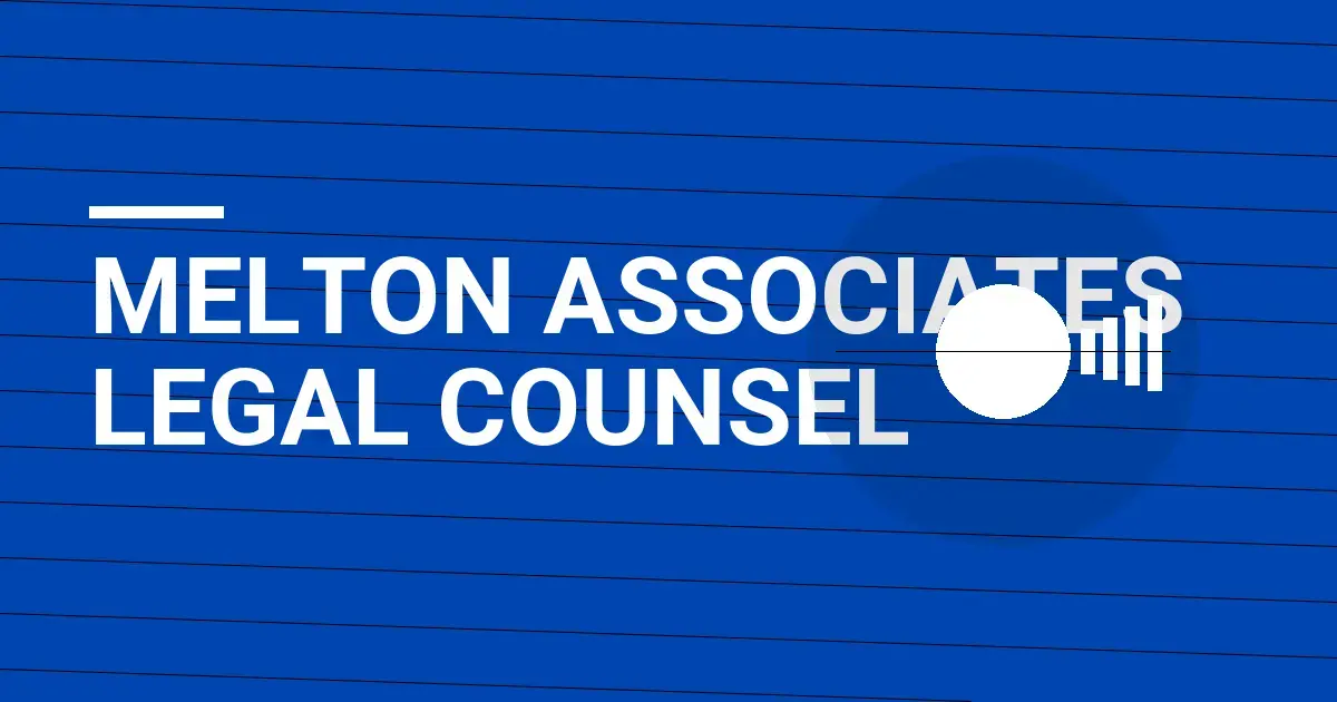 Melton Associates Legal Counsel