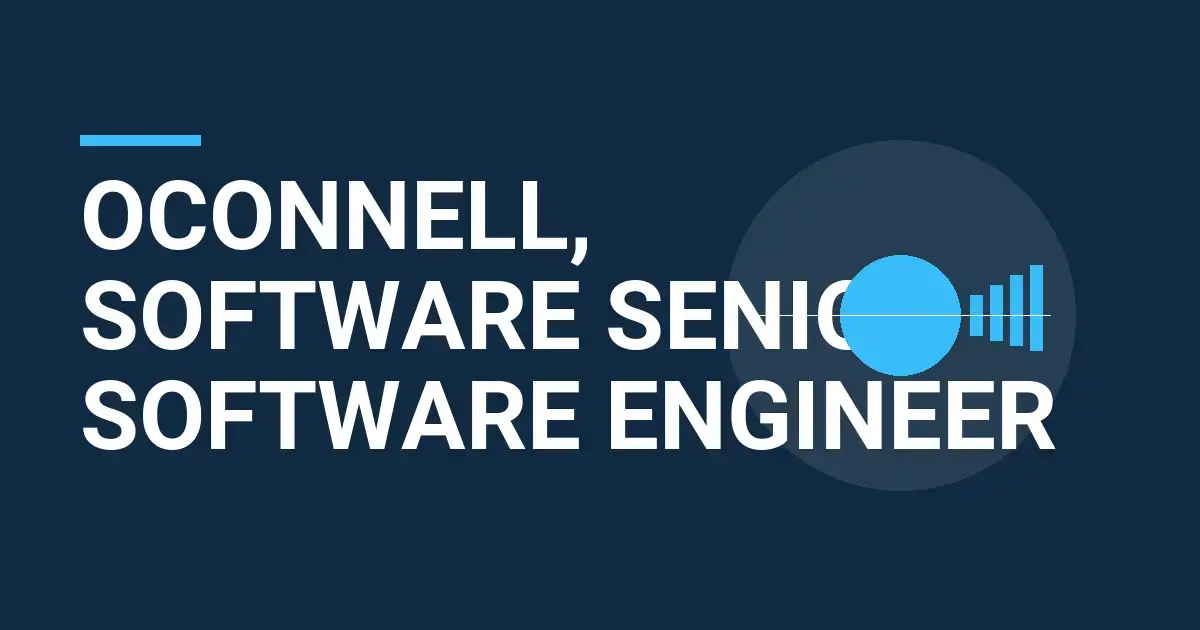 Oconnell, Software Senior Software Engineer