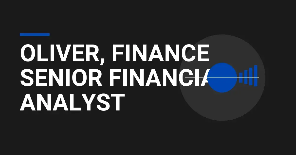 Oliver, Finance Senior Financial Analyst