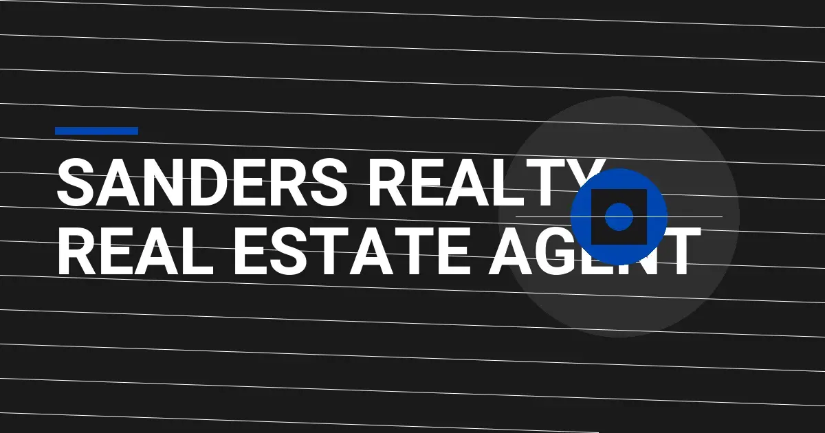 Sanders Realty Real Estate Agent
