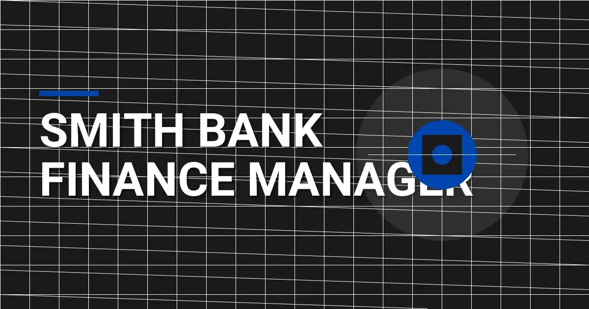 Smith Bank Finance Manager